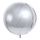 Шар 3D (25''/64 см) Сфера, Серебро, 1 шт. в уп.