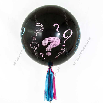 Гендер пати шар пол ребенка гелиевый, 60 см.: Мальчик или Девочка?