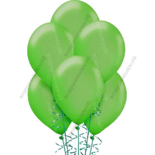 Шары Лайм металлик с гелием