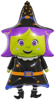 Шар с гелием  Фигура, Маленькая ведьмочка, 99 см.