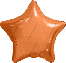 Шар Звезда, Папайя, 48 см.