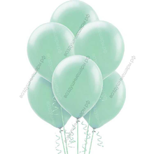 Шары Макарунс Светлая мята с гелием