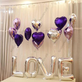 Воздушные шары на 14 февраля, День Влюбленных