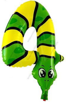 Мини- цифры Животные, надутые воздухом, не летающие, 30 см.