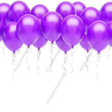 Шары под потолок сиреневые