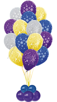 Фонтан шаров С Новым годом (15)