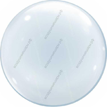 Шар с гелием  Сфера 3D, Deco Bubble, Прозрачный, 24"/ 61 см, 38 см