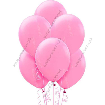 Шары Светло- розовые с гелием