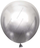 Шар (18''/46 см) Серебро, хром, 10 шт.