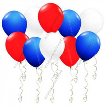 Шары под потолок триколор