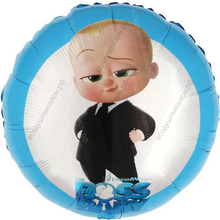 Шар круг с гелием, Босс Молокосос, Тина и Тед, 46 см 