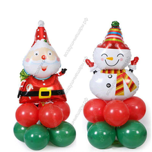 Готовое решение Новогодняя парочка "Санта и Снеговичок"