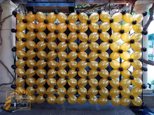 Фотофон из шаров (стена из шаров) "Черное золото" (2,5м х 3м) 