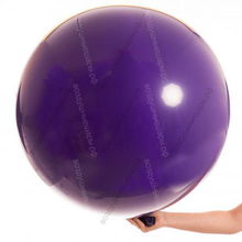 Большой Фиолетовый шар с гелием, 70см
