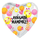 Шар с гелием на День Матери  Сердце, Любимой мамочке!, 46 см.
