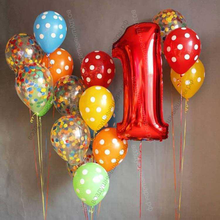 Сет из шаров "Яркий"  на 1 годик