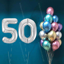 Шары на 50 лет