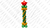 Столбик из шаров "Праздничный" (Пограничный) с фольгированной 18" звездой/сердцем Золото-зеленый