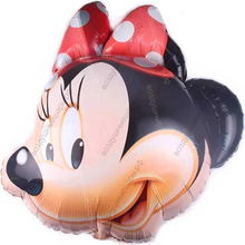 Шар с гелием голова Минни Маус, 55 см