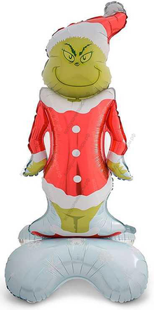 Шар с воздухом Гринч- похититель Рождества, 147 см.