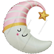 Фигура Полумесяц для девочки с гелием, 71 см