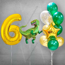 Подарок на 6 лет мальчику "Фотозона с динозавром"