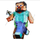 Шар пиксельный человек Стив из Майнкрафт Minecraft, 33''/84 см