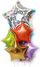 Букет из шаров на День рождения "5 звезд"