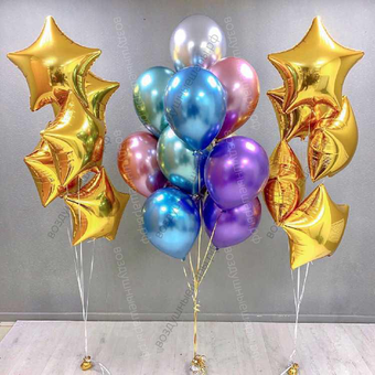 Готовое решение на День рождения Звездный хром