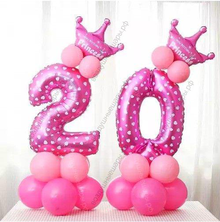 Шары на День рождения девочки "20 лет Принцессе!"