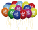 100 шаров Разноцветные пастель С Днем рождения