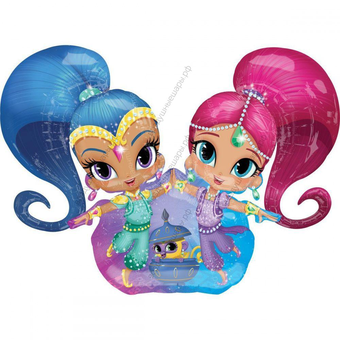 Шар Шиммер и Шайн с гелием, ходячий