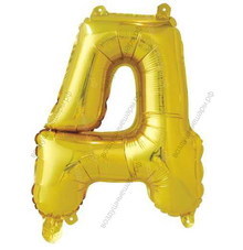 Шар- буква  "Д", надутая воздухом, 41 см