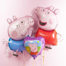 Шары фигурные Пеппа и Джордж 