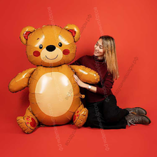 Шар с воздухом медведь Мишка большой, 147 см