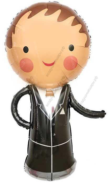 Шар с гелием  Фигура, Красавец Жених, 114 см.