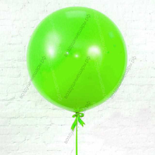 Большой Светло- зеленый шар с гелием, 70см
