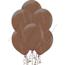 Шары цвета Кофе с гелием