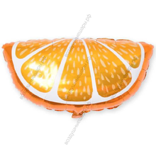 Шар с гелием  Фигура, Долька апельсина, 66 см.