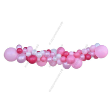 Разноразмерная гирлянда из шаров «Щербет»
