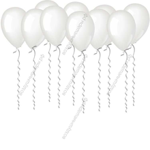 Шары под потолок белые