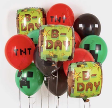 Набор гелиевых шаров TNT и Пиксели