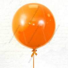 Большой Оранжевый шар с гелием, 70см