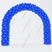 Арка из шаров синяя, 8 метров