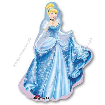 Шар фигура Золушка с гелием