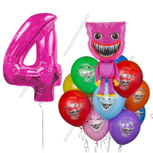 Украшение гелиевыми шарами для дочки на 4-летие с Киси Миси