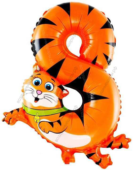 Мини- цифры Животные, надутые воздухом, не летающие, 30 см.