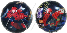 Шар круг фольга, Человек Паук, Прыжок сквозь небоскрёбы, 46 см 