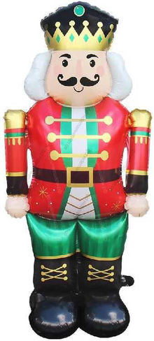 Шар с воздухом  Щелкунчик, Красный, 155 см.