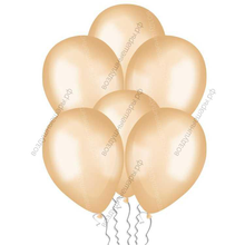 Айвори шары с гелием металлик, 30 см.